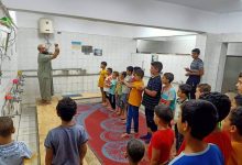 Photo of الصواف: تعليم الاطفال كيفية الوضوء الصحيح بمسجد محي الدين بكفرشكر