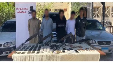 Photo of القبض على 5 عناصر إجرامية بحوزتهم أسلحة غير مرخصة ومخدرات بالشرقية