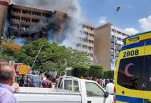Photo of حريق في السجل المدني بمدينة ١٥مايو و الحماية المدنية تحاول السيطرة علي الوضع