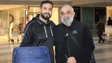 Photo of طارق حداد في بيروت واستقبال حاشد في مطار بيروت